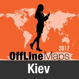 Kiev Offline Map and Travel Trip Guide app icon