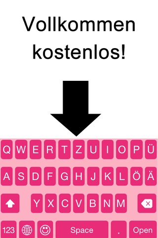 Pink Keyboard Free screenshot 2