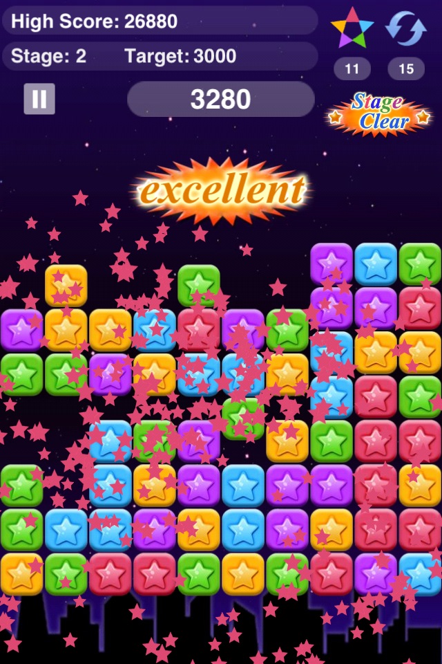 Pop Star - Block Puzzle screenshot 2