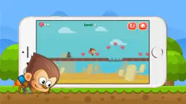Game screenshot малыш Обезьяна Приключение : Бег а также Прыгать apk