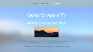 Været for Apple TV screenshot #4 for Apple TV