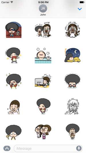 Bushy And Ugly Stickers Pack