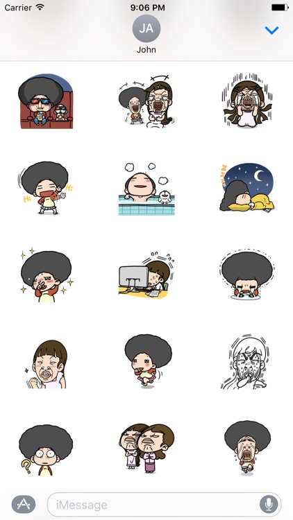 Bushy And Ugly Stickers Pack