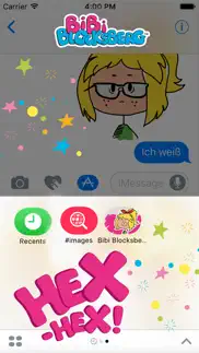 bibi blocksberg comic emojis iphone screenshot 3