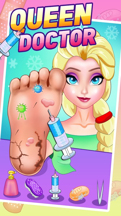 The Queen Doctor: Hospital game for children screenshot-3