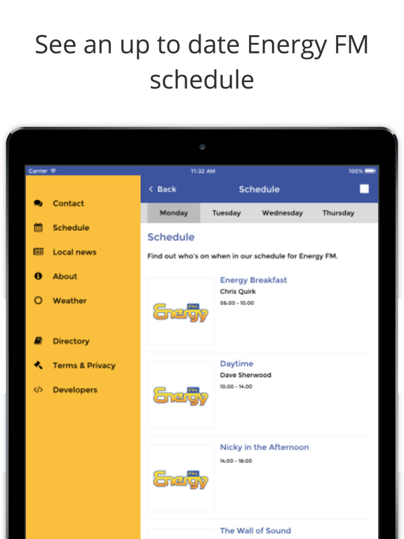Screenshot #6 pour Energy FM Radio