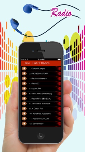 Sénégal Radios - Meilleur joueur de musique FM(圖2)-速報App