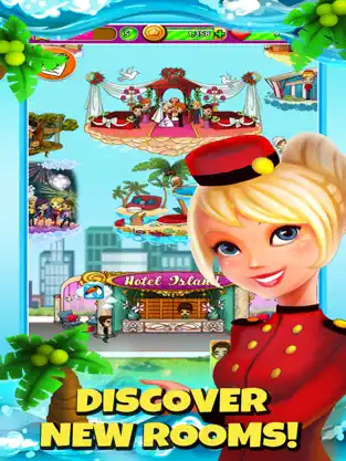 Screenshot 3 Hotel Island: Paradise Story! iphone