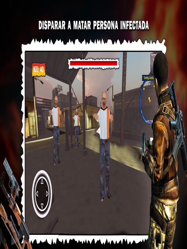 Llamada hombre muerto-Zombie Sniper Shoot Disparos screenshot 4