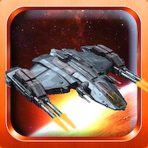 Galaxy Space War Craft On Fire BadLand Escape icon