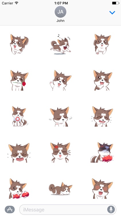 Husky Dog Sticker