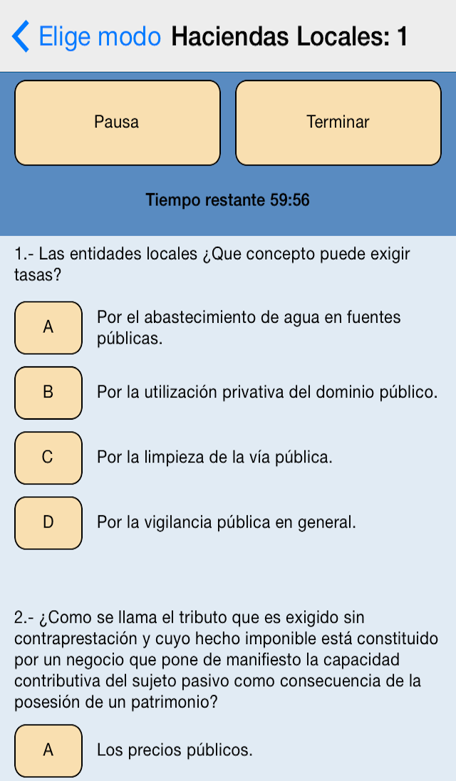Administración Local Test
