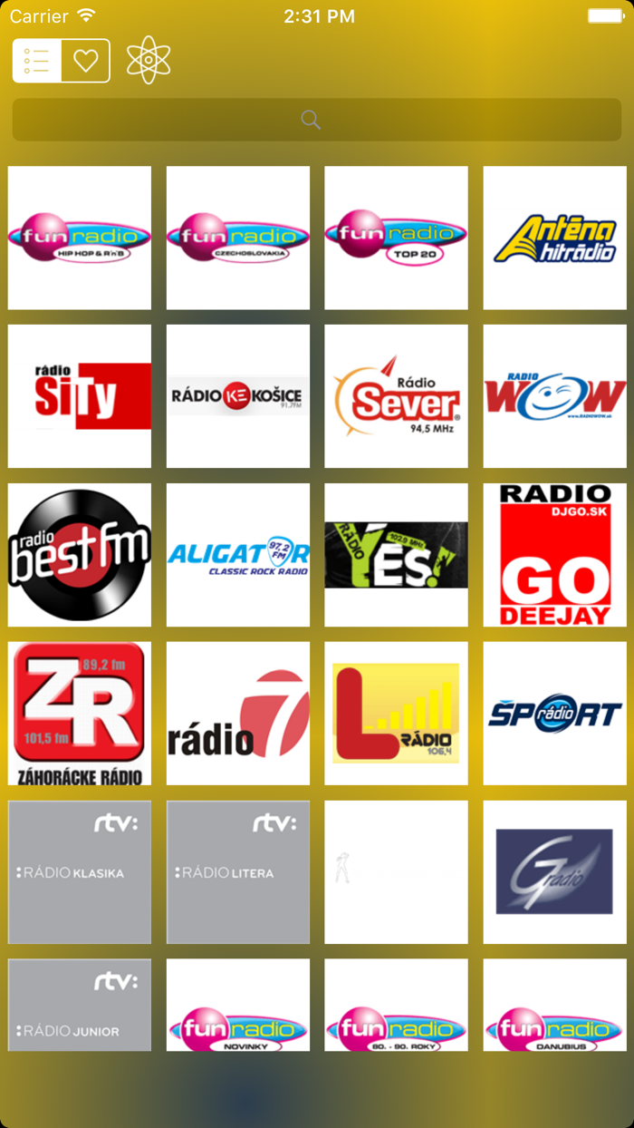 Rádio Slovensko - Slovakia Radio Live Player