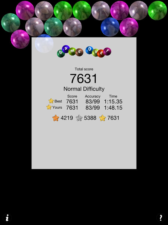 99 Bubbles, Popping Match 3 iPad screenshot
