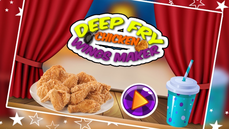 Deep Fry Chicken Wings Maker- Carnival Food fun