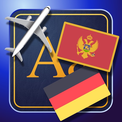 Trav German-Montenegrin Dictionary-Phrasebook