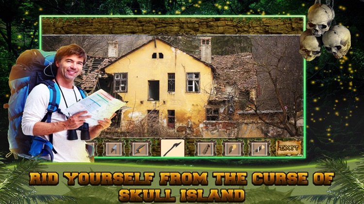 Hidden Objects Game Skull Island