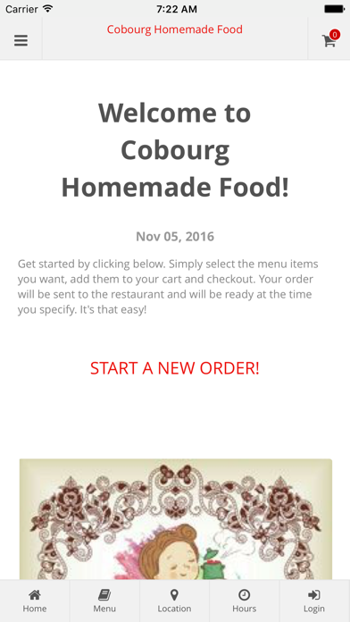 How to cancel & delete Cobourg Homemade Food Ontario from iphone & ipad 1