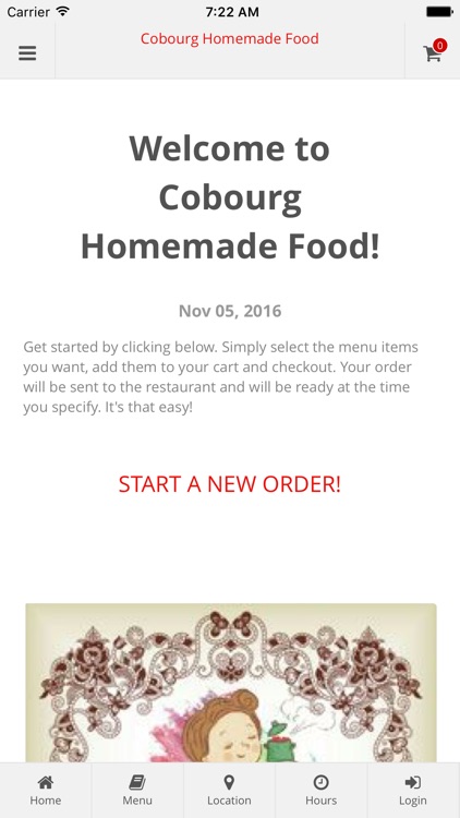 Cobourg Homemade Food Ontario