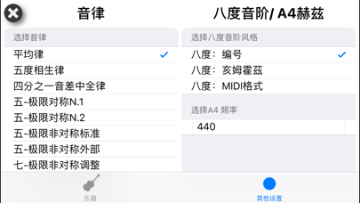 调整我的字符串-半音阶调谐器 screenshot