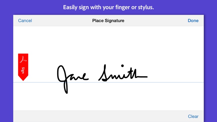 Adobe Fill & Sign – Easy PDF form filler screenshot-3