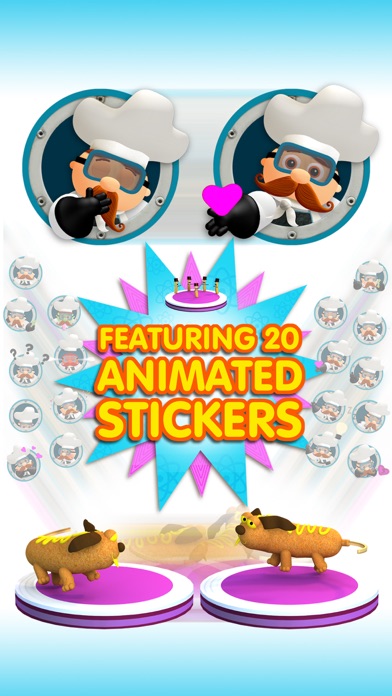Tiggly Chef Stickers Screenshot 2 - AppWisp.com Tiggly Chef Stickers Screenshot 2 - AppWisp.com