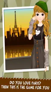 Paris Girls - Dress up in the capital of fashion screenshot #1 for iPhone