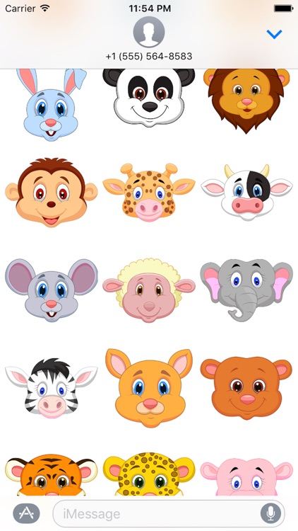 Animal Sticker - Emoji