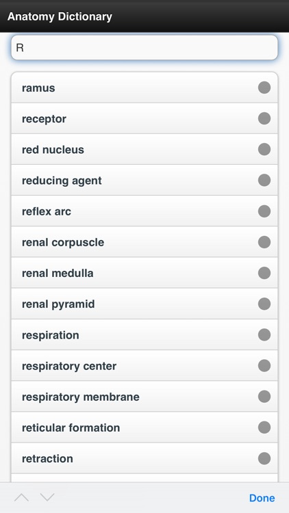 Human Anatomy Dictionary Offline Free