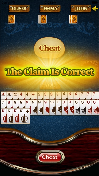 Cheat for Mobile(card game)