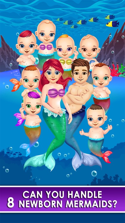 Mermaid Salon Make-Up Doctor Kids Games Free!