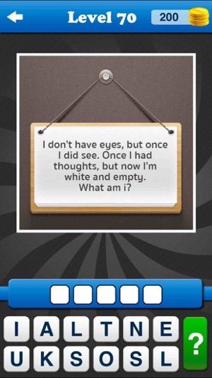 Guess the Riddle! Brain Puzzle Word Pic 
