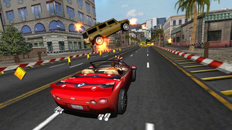 Burning Highway ( 3D Car Shooting Games )