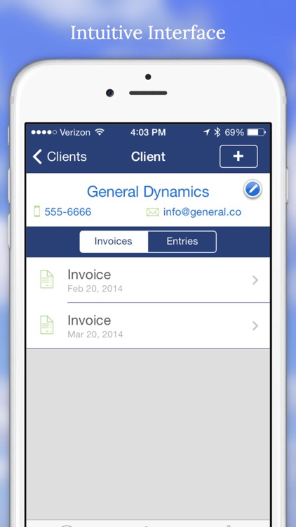 Billing Hours - Business Time Tracking and Invoice Manager screenshot-3