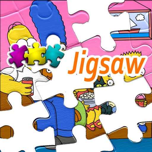 Jigsaw Puzzles Kid The Simpsons Edition iOS App