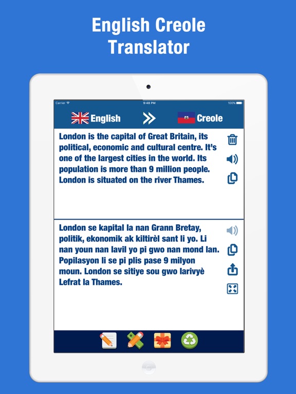 Screenshot #4 pour Traducteur Français Créole, dictionnaire Haïti