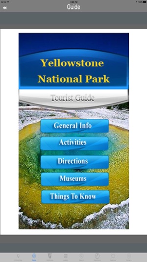 Yellowstone National Park USA Tourist Guide(圖2)-速報App