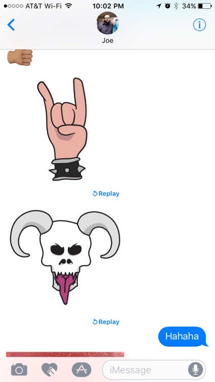 Metalhead - iMessage Stickers