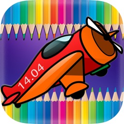 Avions Jets Coloring Book - Jeu de Avion