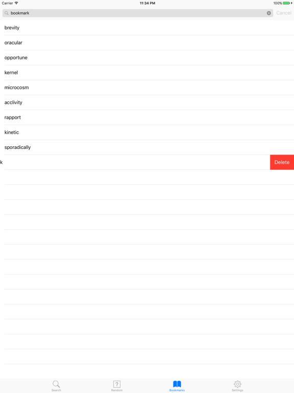 Plain English Dictionary - Simple and Basic iPad screenshot 4 - Reference app