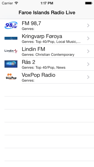 Faroe Islands Radio Live(圖2)-速報App