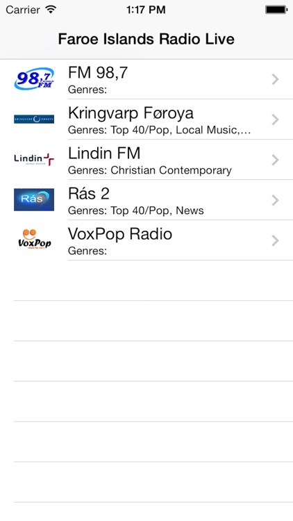 Faroe Islands Radio Live