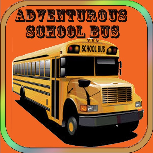 Crazy School Bus Driving Simulator game 3d Icon