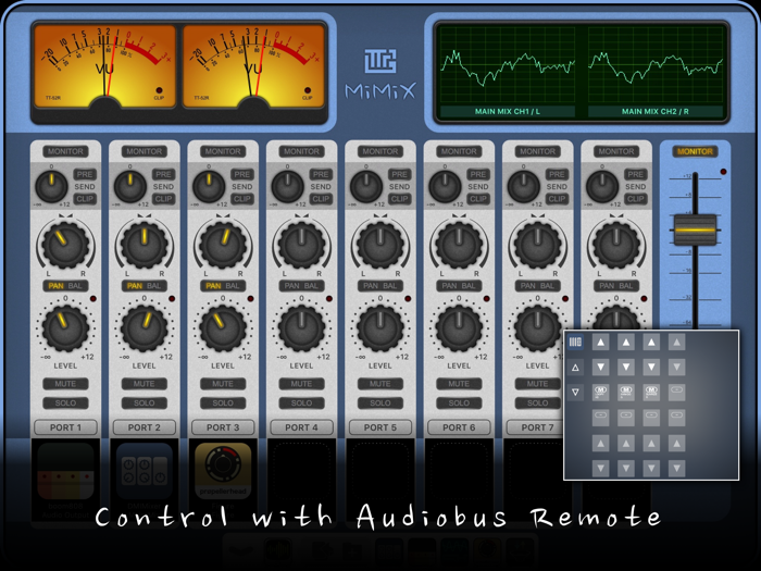 MiMiX - Mixer for Audiobus
