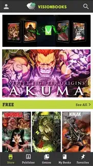 visionbooks comics iPhone Captures Décran 1