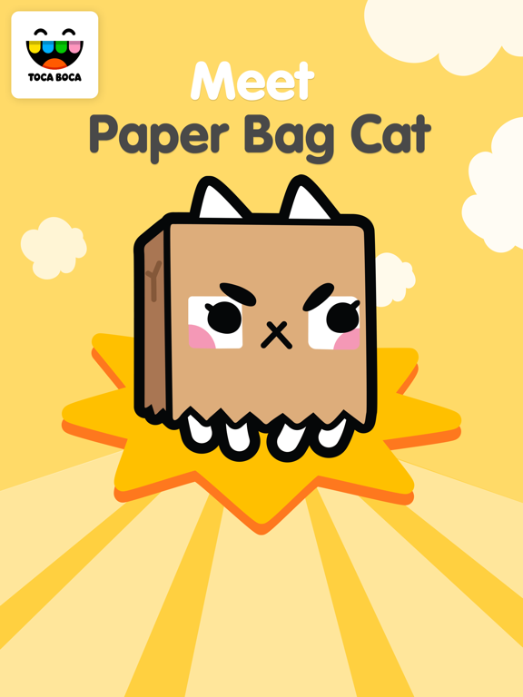 Screenshot #5 pour Toca Life Paper Bag Cat