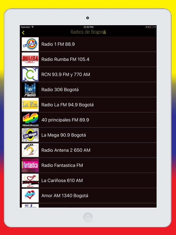 Screenshot #5 pour Radios Colombia - Emisoras de Radio AM FM en Vivo