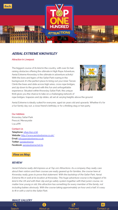 Screenshot #3 pour England Top 100 Attractions