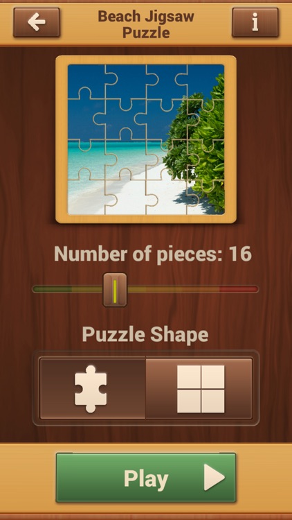 Beach Jigsaw Puzzles - Fun Brain Games