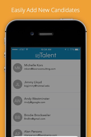 getTalent Mobile screenshot 2